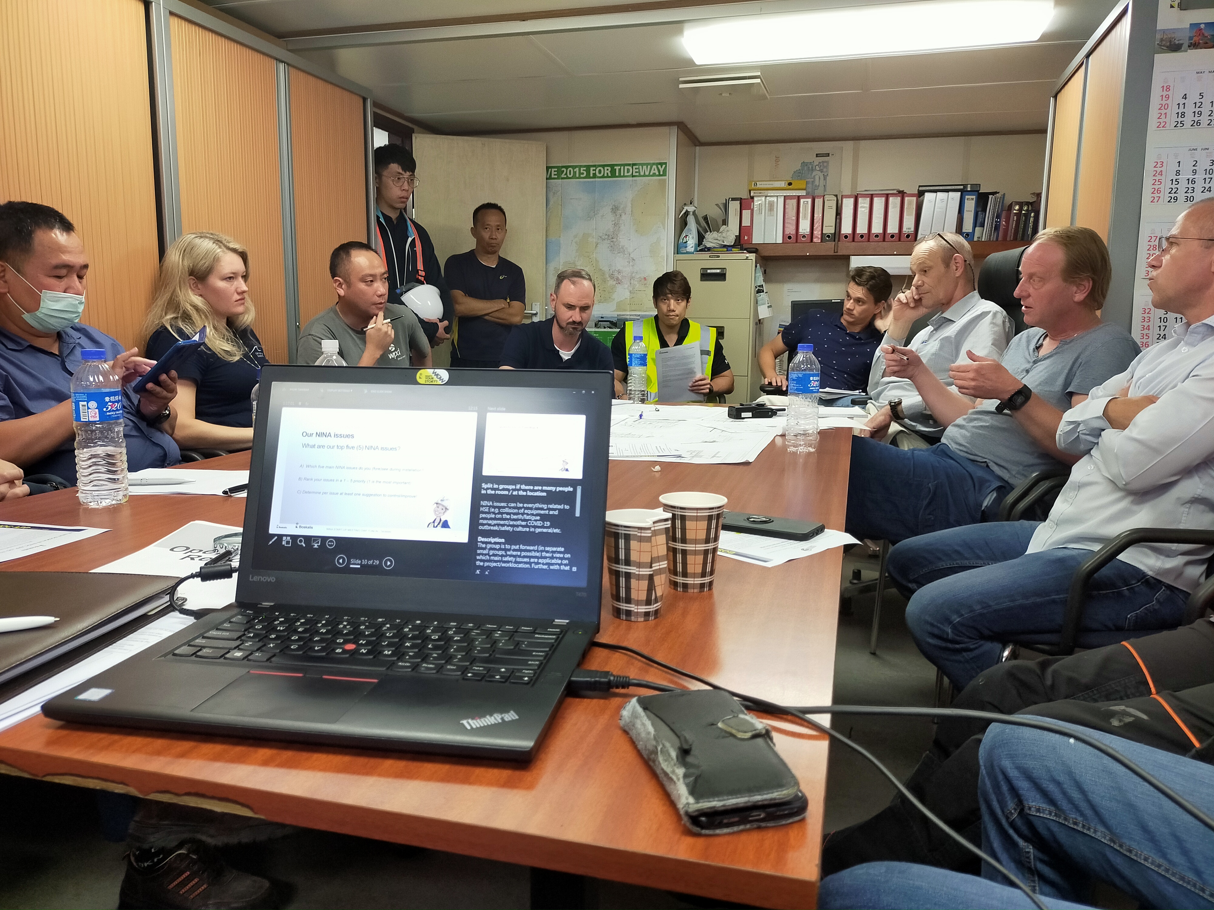 NINA Start-up meeting OWF Yunlin Taiwan